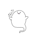 返事に困らないオバケちゃん（個別スタンプ：10）
