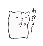 手書きハムスターのスタンプ（個別スタンプ：1）
