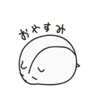 手書きハムスターのスタンプ（個別スタンプ：4）
