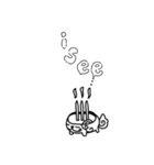 ペット鬼の子（個別スタンプ：8）