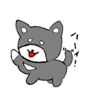 黒柴 キハチ（個別スタンプ：6）