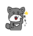 黒柴 キハチ（個別スタンプ：8）