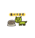 おやゆび画伯 まるさんかくしかく星人1（個別スタンプ：36）