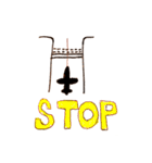 パイロット訓練生のためのスタンプ（個別スタンプ：14）