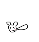 手書きの変キャラ（個別スタンプ：5）