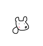 手書きの変キャラ（個別スタンプ：6）