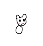 手書きの変キャラ（個別スタンプ：7）