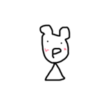 手書きの変キャラ（個別スタンプ：12）