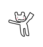 手書きの変キャラ（個別スタンプ：16）