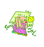 カラフルガールのニコニコ日常会話（個別スタンプ：26）