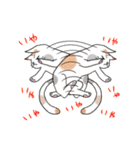 水玉ミケねこ（個別スタンプ：8）