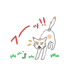 水玉ミケねこ（個別スタンプ：11）