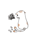 水玉ミケねこ（個別スタンプ：12）