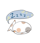 水玉ミケねこ（個別スタンプ：15）