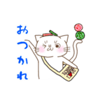 ボードゲーム猫（個別スタンプ：8）