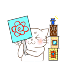 ボードゲーム猫（個別スタンプ：32）