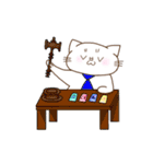 ボードゲーム猫（個別スタンプ：40）