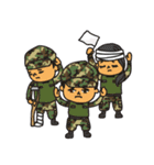 ヒガキン大佐の荒野作戦（個別スタンプ：11）