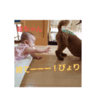 あいらとぴょりくん（個別スタンプ：4）