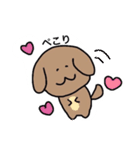 ほんわかわんこ❤️（個別スタンプ：34）