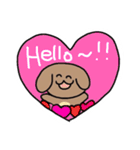 ほんわかわんこ❤️（個別スタンプ：37）