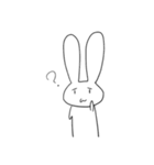 やる気の無いうさぎ（個別スタンプ：25）