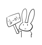 やる気の無いうさぎ（個別スタンプ：28）