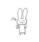 やる気の無いうさぎ（個別スタンプ：31）