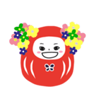 花だるま（個別スタンプ：40）