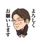 似顔絵スタンプ06_中川様（個別スタンプ：3）
