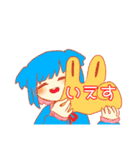 めめちゃんとれれさん（個別スタンプ：3）