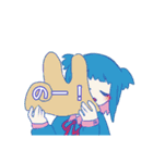 めめちゃんとれれさん（個別スタンプ：4）
