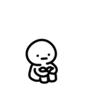 退屈している人の行為（個別スタンプ：1）