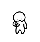 退屈している人の行為（個別スタンプ：4）
