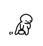 退屈している人の行為（個別スタンプ：9）