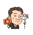 似顔絵スタンプ01_高島様（個別スタンプ：1）