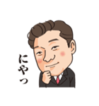 似顔絵スタンプ01_高島様（個別スタンプ：6）