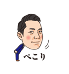 似顔絵スタンプ02_高畠様（個別スタンプ：8）