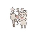 しろくまくんの誰でも使えるスタンプvol1（個別スタンプ：12）