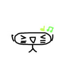 顔文字くん(*´艸`)大集合（個別スタンプ：8）