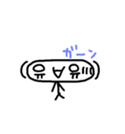 顔文字くん(*´艸`)大集合（個別スタンプ：16）