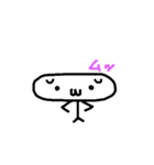 顔文字くん(*´艸`)大集合（個別スタンプ：28）