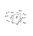 うさぎのゆるい日常（個別スタンプ：4）