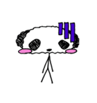 Stick figure panda 1（個別スタンプ：5）