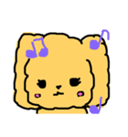 そぼくなわんこ トイプードルのぷぷちゃん（個別スタンプ：19）