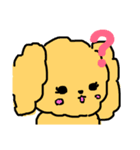 そぼくなわんこ トイプードルのぷぷちゃん（個別スタンプ：33）