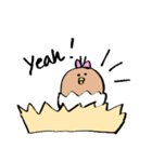 ひよこのダルビッシュ（個別スタンプ：32）