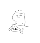 こまるねこ（個別スタンプ：6）