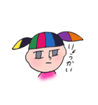 冷めた目さーちゃん（個別スタンプ：4）