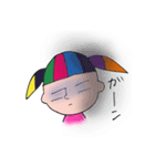 冷めた目さーちゃん（個別スタンプ：8）
